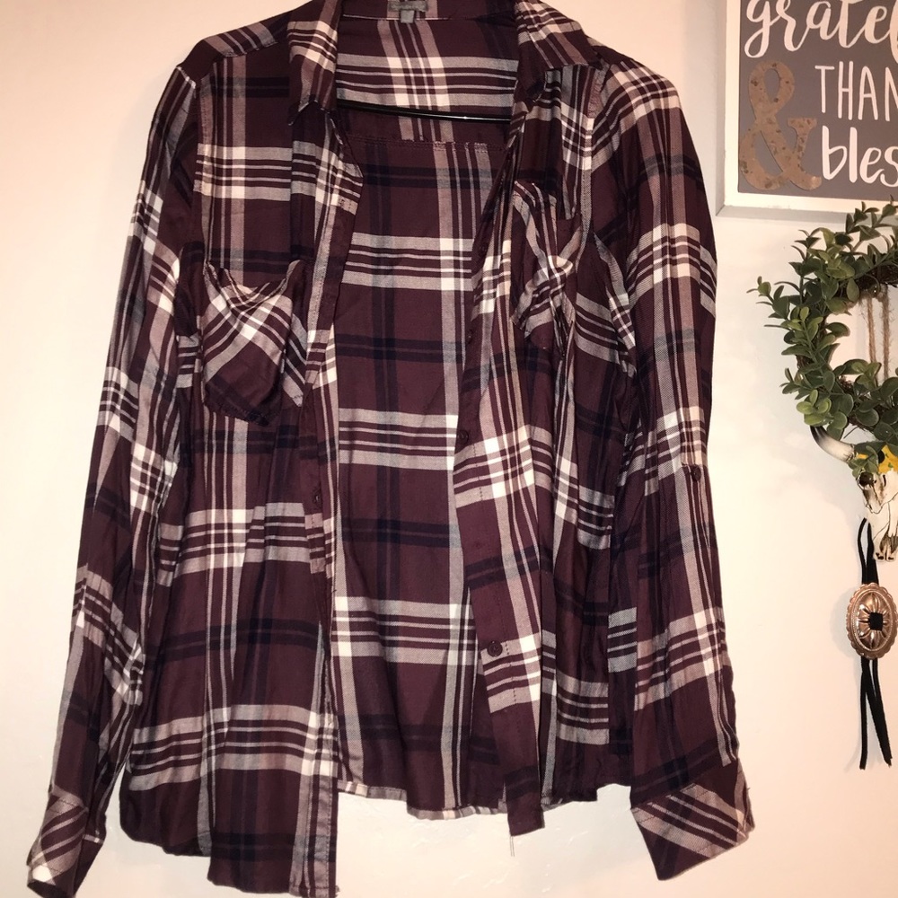 Plaid shirt for women
